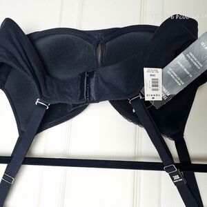 Torrid Black Strapless Bra
